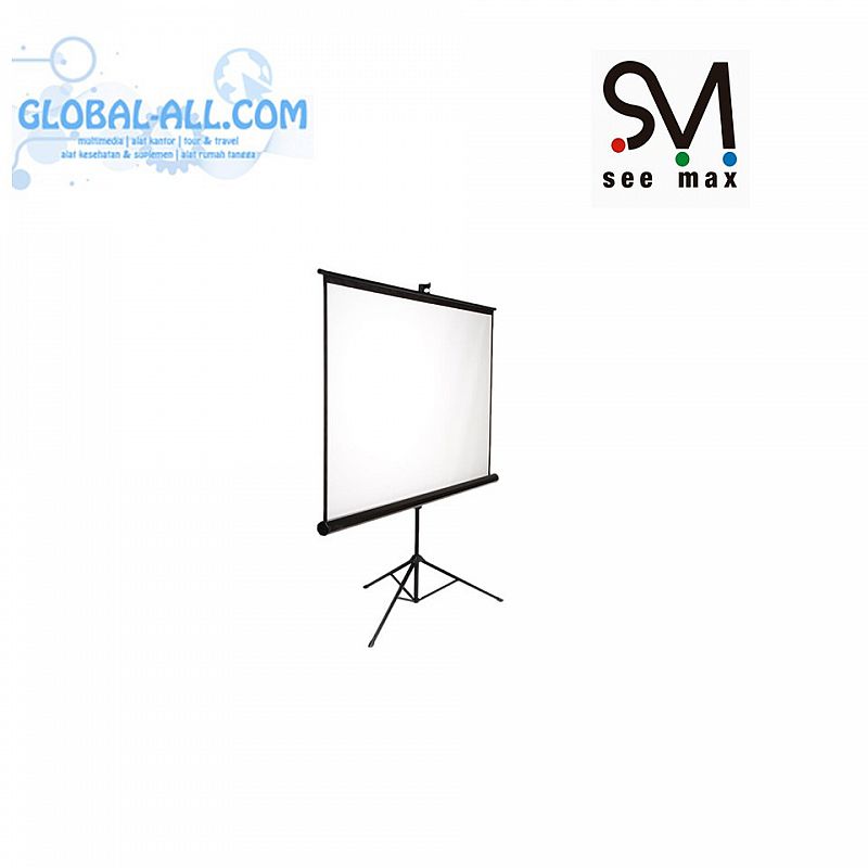 SCREEN SEEMAX TRIPOD 84 INCH CO-T84X84SI