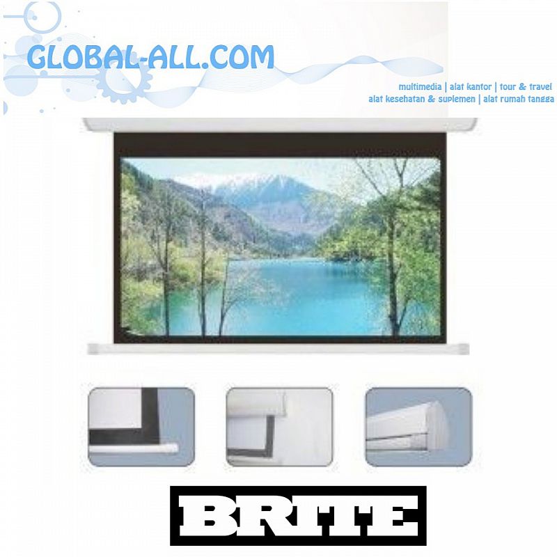 BRITE SMR400300Q 200 INCH DELUXE SCREEN PROYEKTOR
