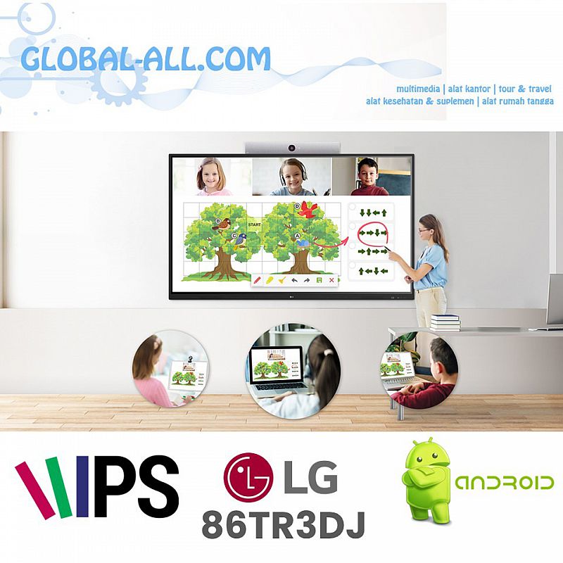 LG 86TR3DJ 86 INCH UHD INTERAKTIF PANEL