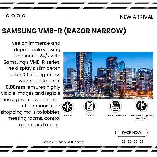 SAMSUNG VM55B-R 55 INCH 0.88MM BEZEL 500 NITS SIGNAGE