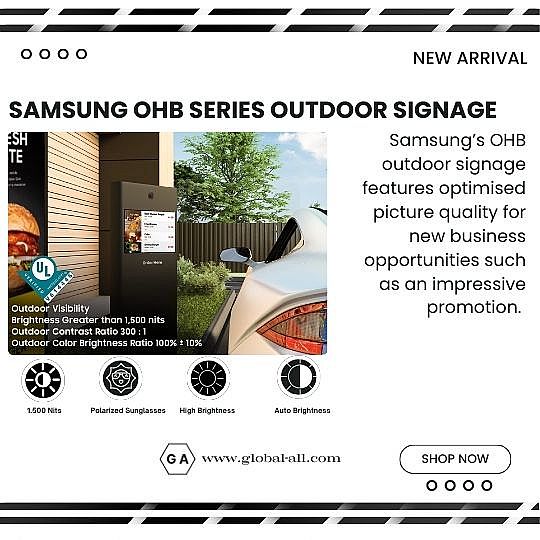 SAMSUNG OH46B 46 INCH SIGNAGE OUTDOOR