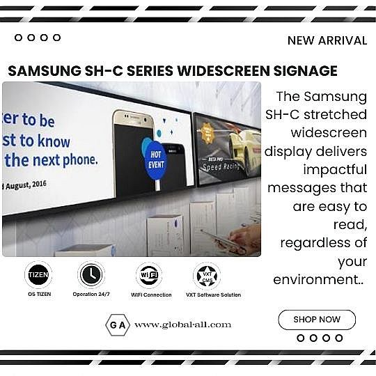 SAMSUNG SH37C 37 INCH WIDESCREEN SIGNAGE DISPLAY