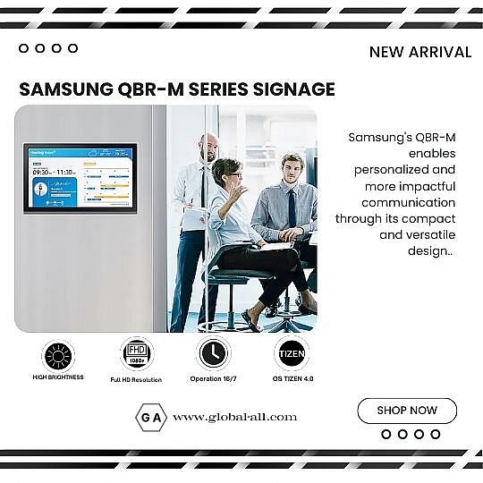 SAMSUNG QB13R-M 13 INCH COMPACT SIGNAGE