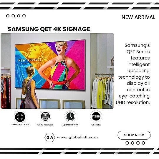 SAMSUNG QE43T 43 INCH 4K SIGNAGE
