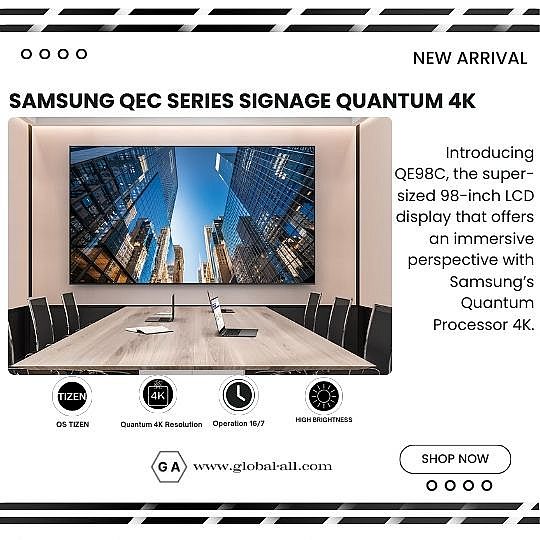 SAMSUNG QE98C 98 INCH SIGNAGE BISNIS GAMBAR CERAH DAN JELAS