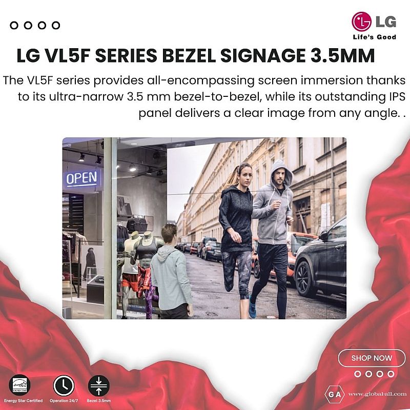 LG 55VL5F VIDEO WALL 55 INCH 3.5MM