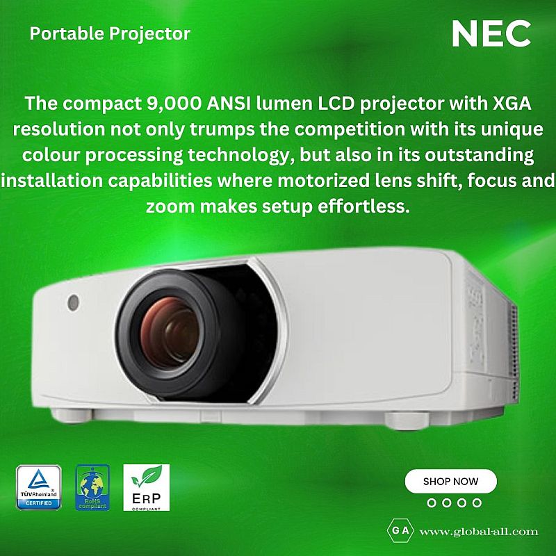 PROJECTOR NEC PA903XG 9000 ANSI XGA