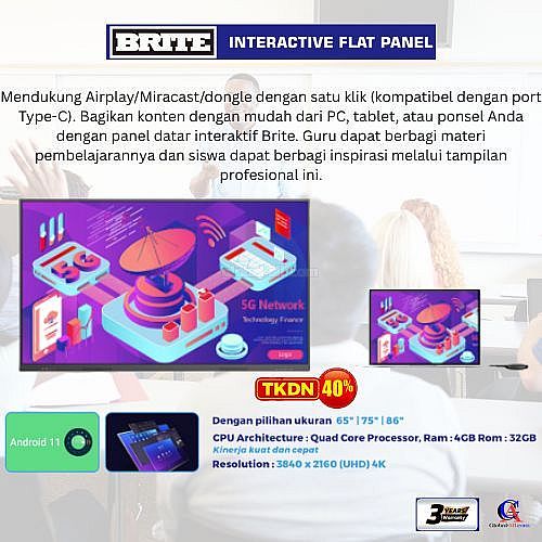 Brite BC75A - Bawa Tim Anda Lebih Produktif Tanpa Ribet Teknologi