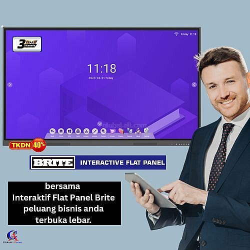 Tertinggal Teknologi ? Bisnis Modern Butuh Lebih Dari Sekedar  Presentasi Biasa - Saat nya Upgrade Ke IFP Brite BC98B