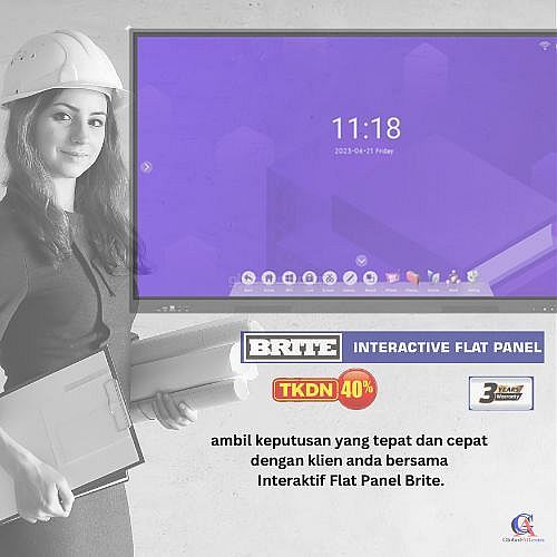 Bangun Bisnis Lebih Cerdas Dan Berkelanjutan Dengan IFP Brite BC75B - Solusi Presentasi  Modern Dunia Digital 